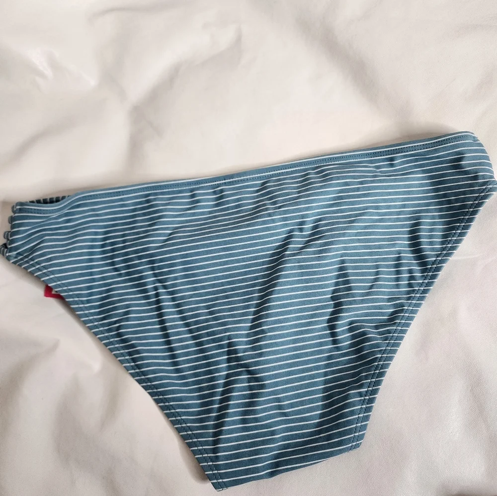 Xhilaration Swim Bikinis LOT of 3  Colorful Cheeky / High Leg Bottom Size XL NWT